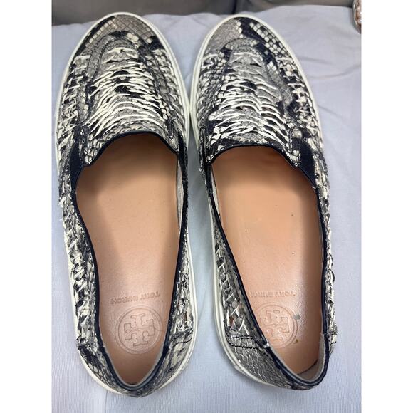 Tory Burch Leather Snake Slip Ons 7.5 - Picture 3 of 6